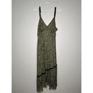 Vintage Believe Dress Womens 14 Y2K Empire Waist Asymmetrical Hem Fairycore